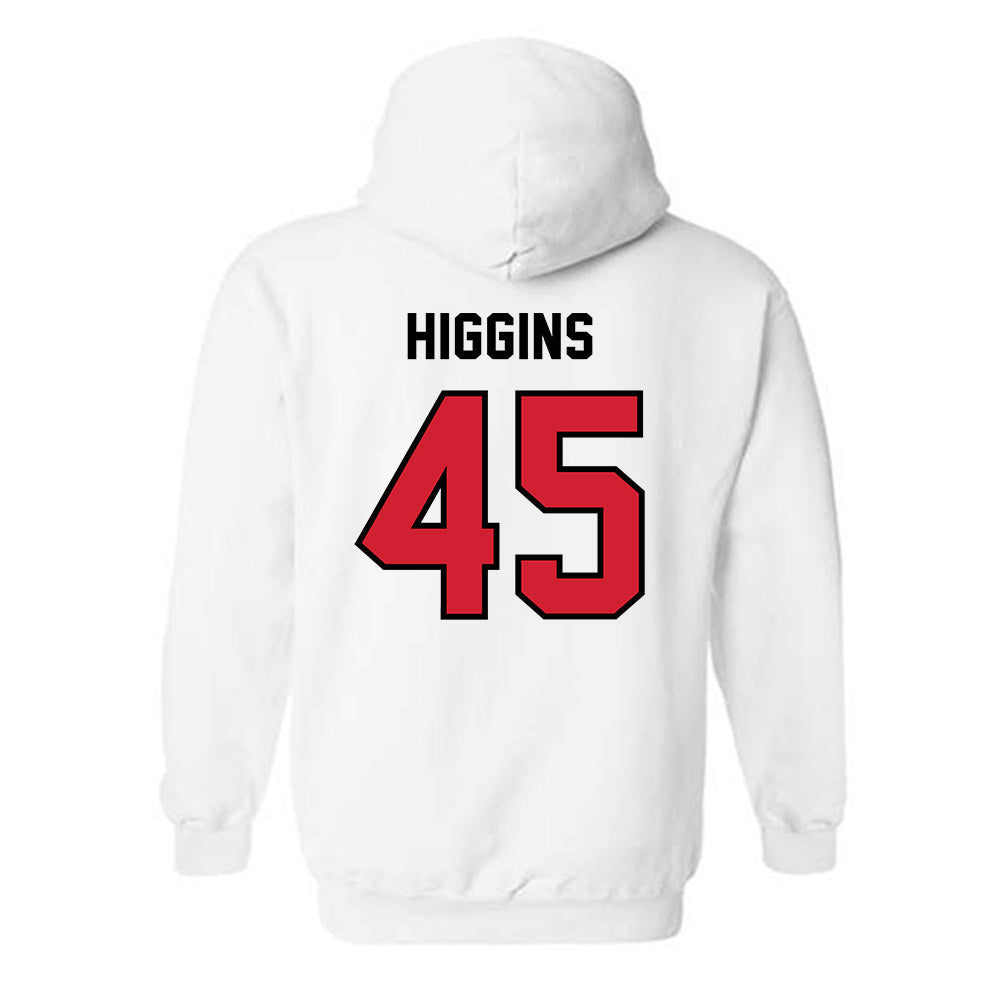 Western Kentucky - NCAA Baseball : Cal Higgins - Classic Shersey Hooded Sweatshirt-1