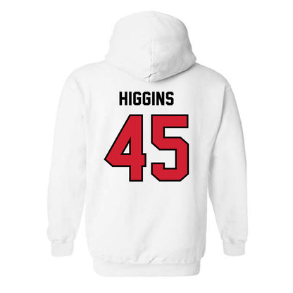 Western Kentucky - NCAA Baseball : Cal Higgins - Classic Shersey Hooded Sweatshirt-1