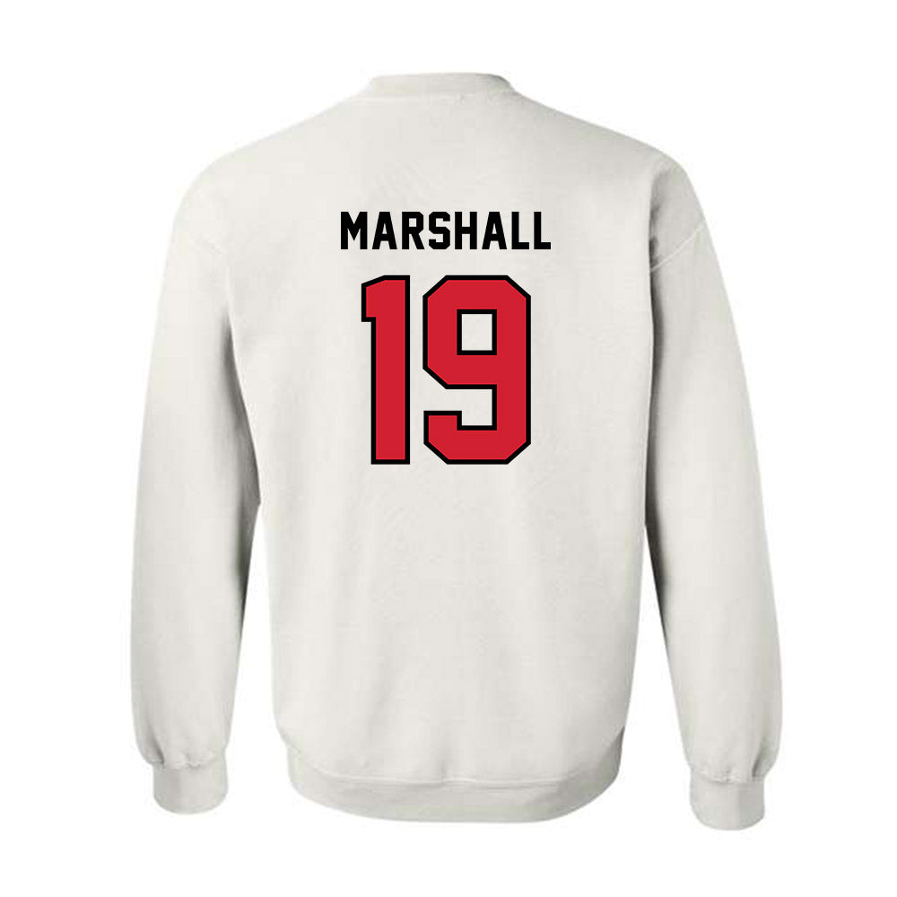 Western Kentucky - NCAA Football : Virgil Marshall - Classic Shersey Crewneck Sweatshirt-1