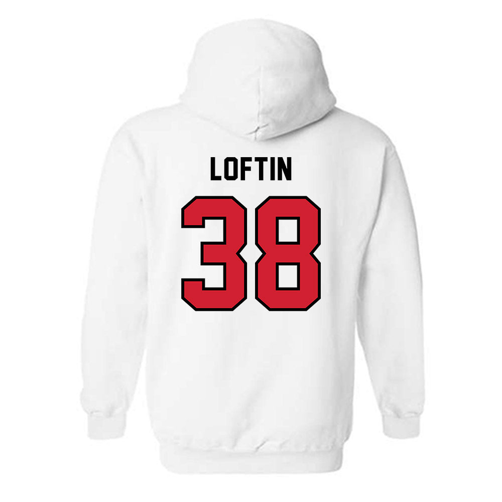Western Kentucky - NCAA Football : Kennon Loftin - Classic Shersey Hooded Sweatshirt-1
