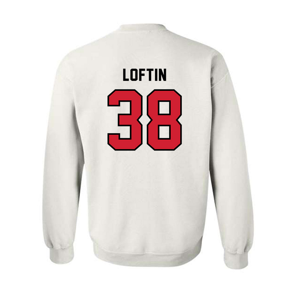 Western Kentucky - NCAA Football : Kennon Loftin - Classic Shersey Crewneck Sweatshirt-1