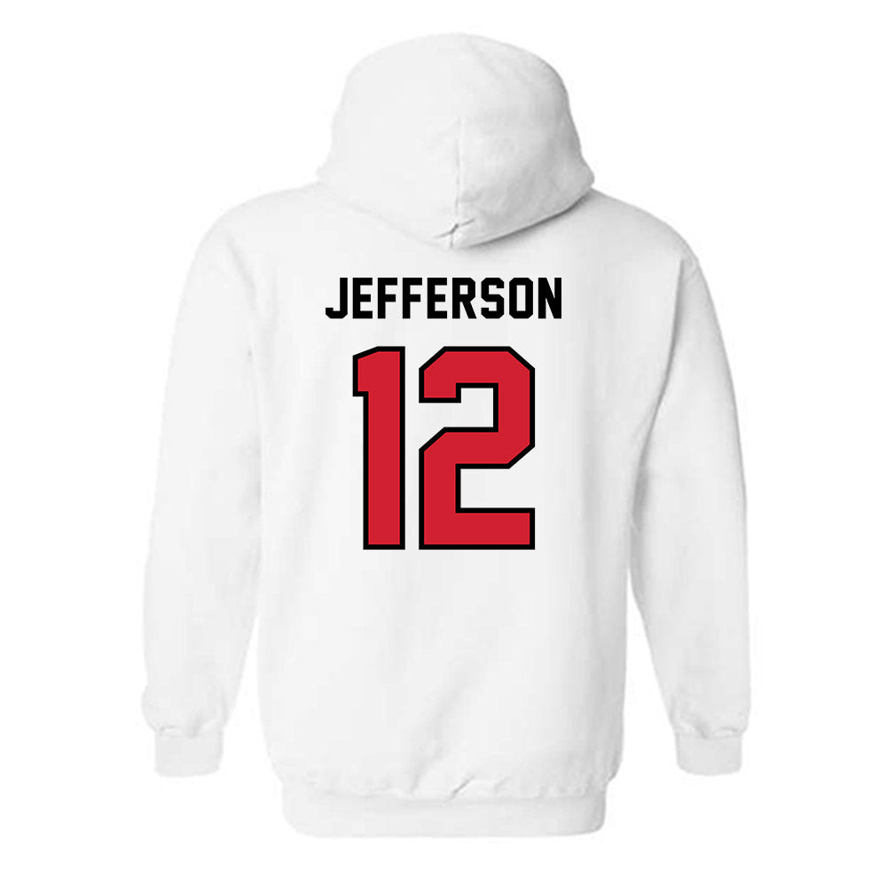Western Kentucky - NCAA Football : Damari Jefferson - Classic Shersey Hooded Sweatshirt-1