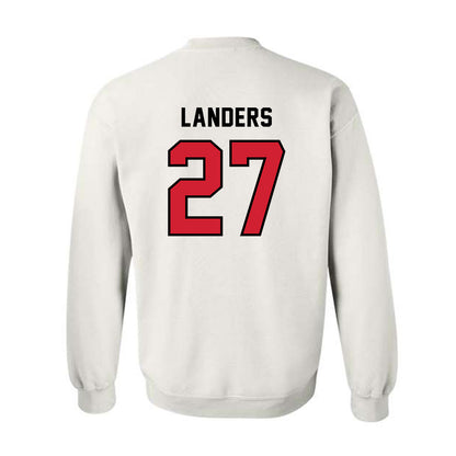 Western Kentucky - NCAA Football : Corey Landers - Classic Shersey Crewneck Sweatshirt-1