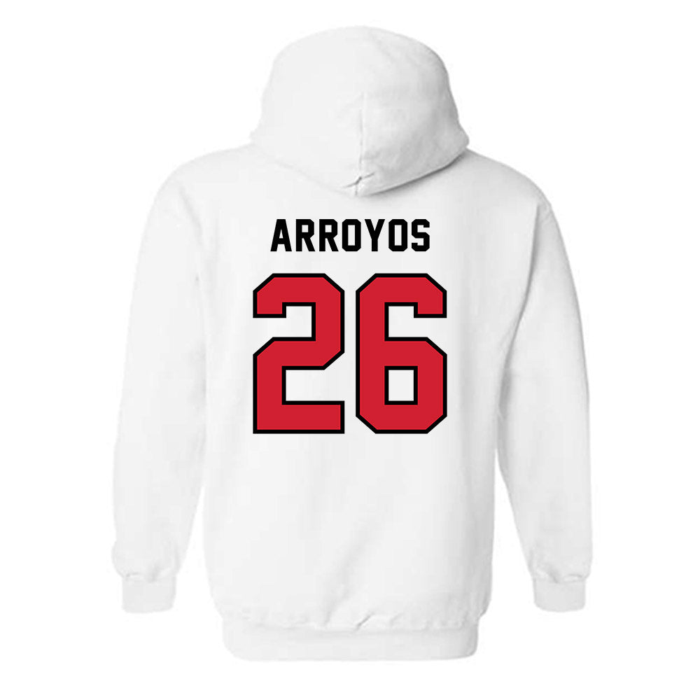 Western Kentucky - NCAA Baseball : Lane Arroyos - Classic Shersey Hooded Sweatshirt-1