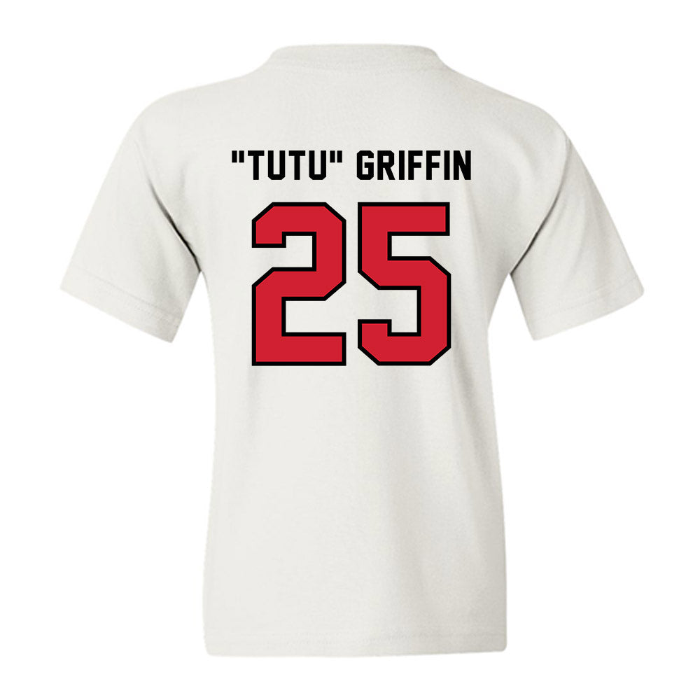 Western Kentucky - NCAA Football : Xavion "Tutu" Griffin - Classic Shersey Youth T-Shirt-1