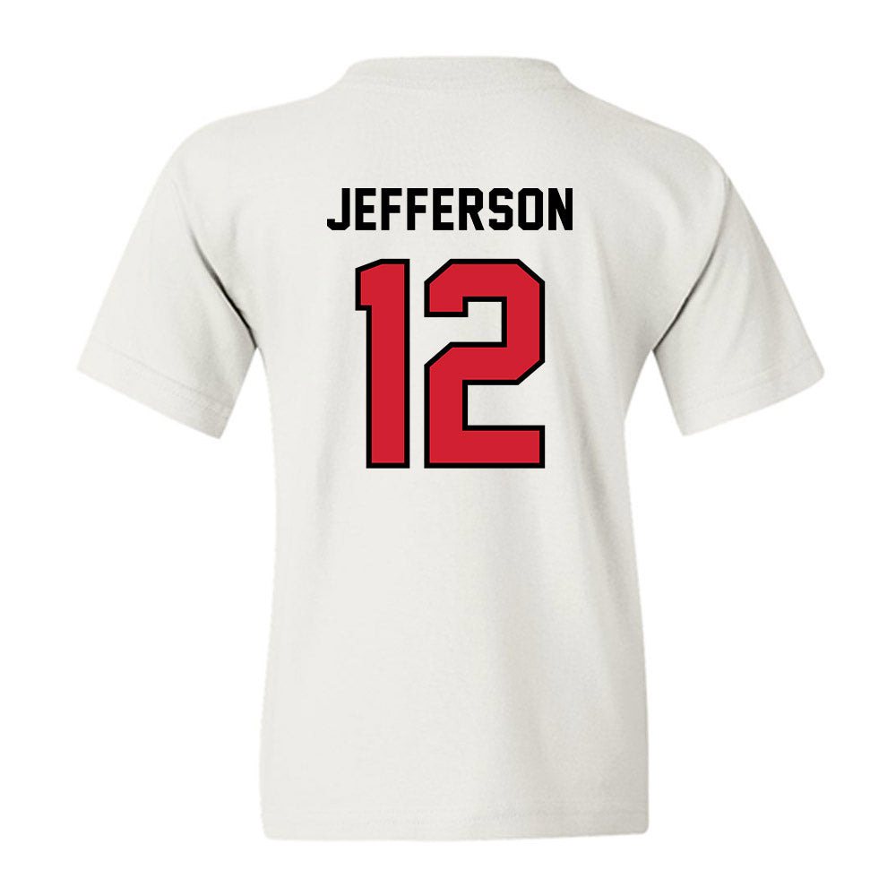 Western Kentucky - NCAA Football : Damari Jefferson - Classic Shersey Youth T-Shirt-1