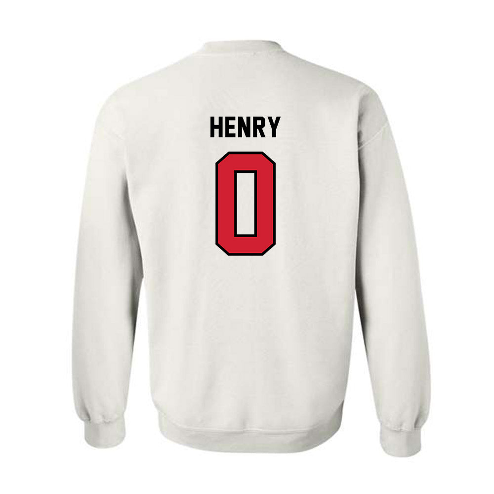 Western Kentucky - NCAA Football : Matthew Henry - Classic Shersey Crewneck Sweatshirt-1