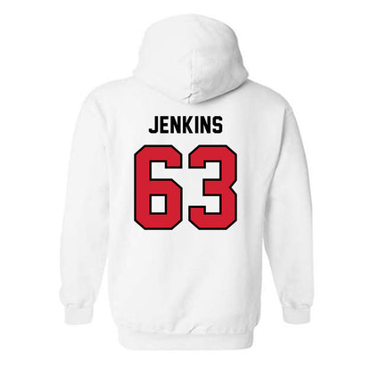 Western Kentucky - NCAA Football : Quincy Jenkins - Classic Shersey Hooded Sweatshirt-1