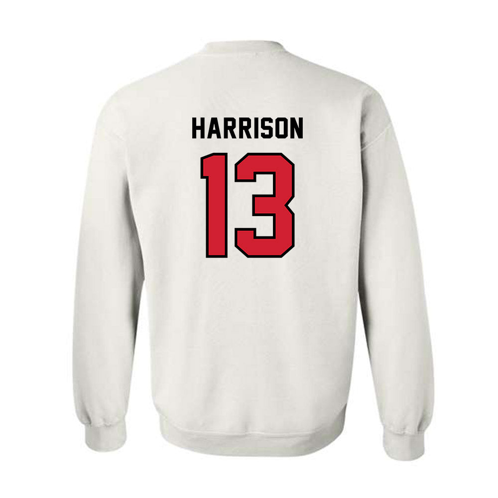 Western Kentucky - NCAA Football : Robby Harrison - Classic Shersey Crewneck Sweatshirt-1