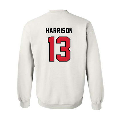 Western Kentucky - NCAA Football : Robby Harrison - Classic Shersey Crewneck Sweatshirt-1
