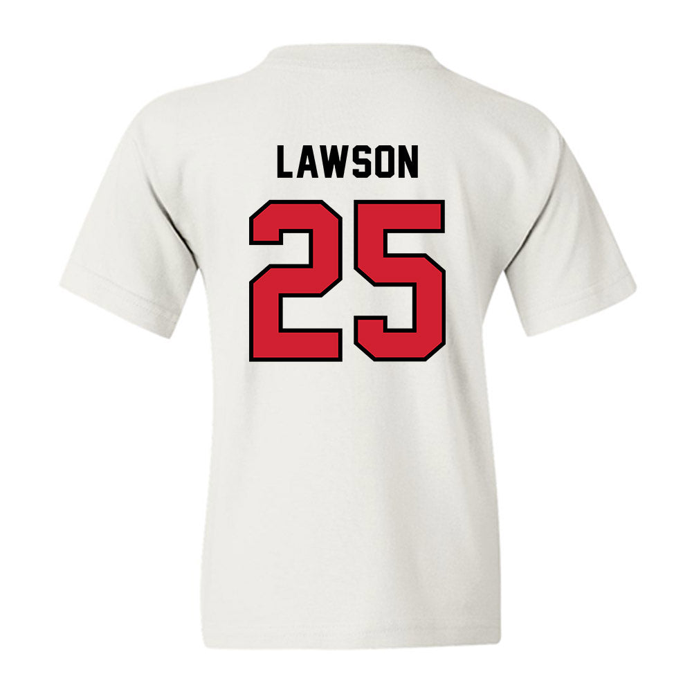 Western Kentucky - NCAA Baseball : Nathan Lawson - Classic Shersey Youth T-Shirt-1
