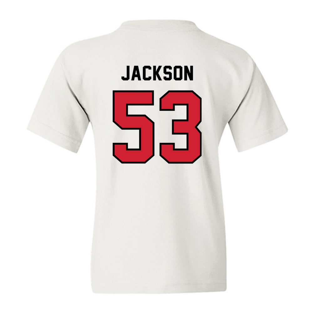 Western Kentucky - NCAA Football : Marshall Jackson - Classic Shersey Youth T-Shirt-1