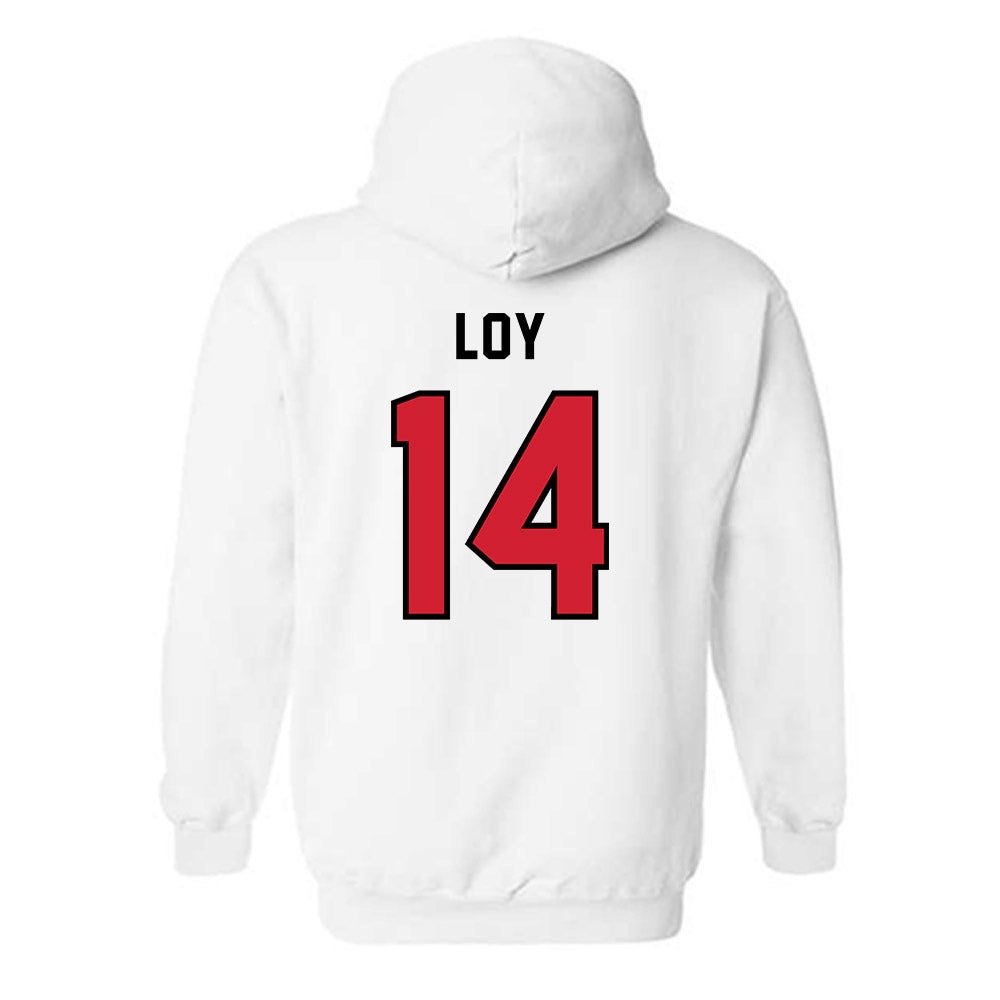 Western Kentucky - NCAA Football : Owen Loy - Classic Shersey Hooded Sweatshirt-1