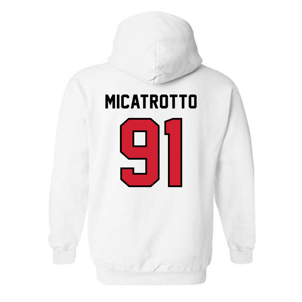 Western Kentucky - NCAA Football : Kaiaulu Micatrotto - Classic Shersey Hooded Sweatshirt-1