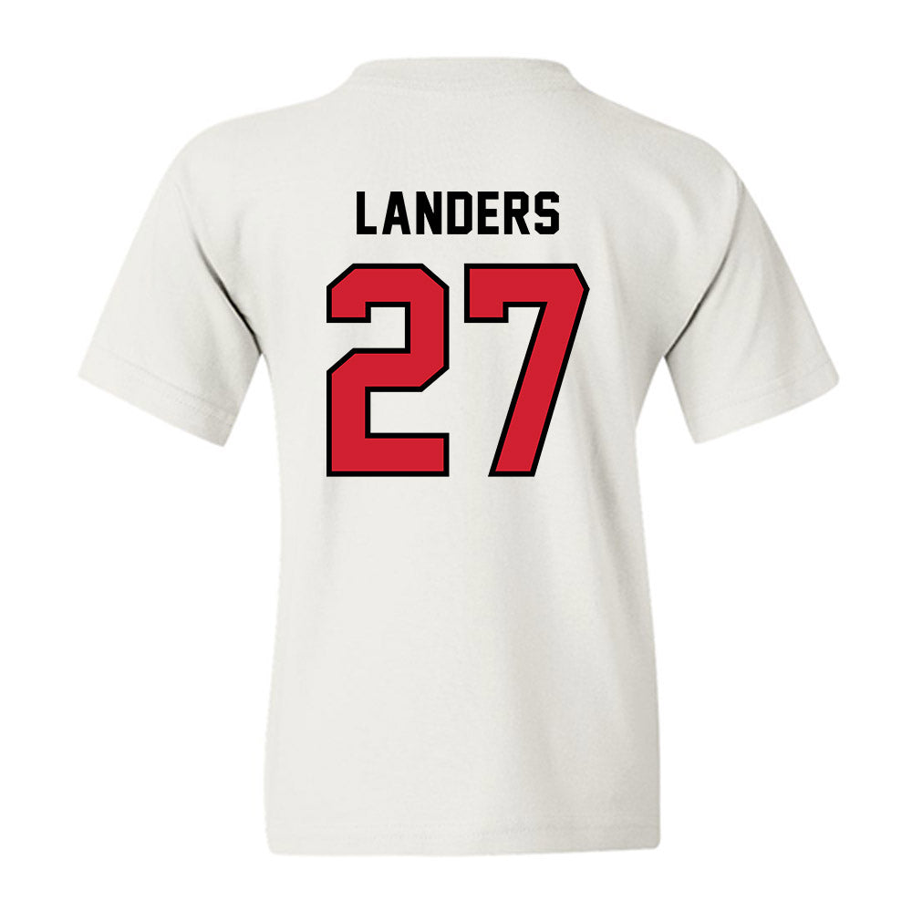 Western Kentucky - NCAA Football : Corey Landers - Classic Shersey Youth T-Shirt-1