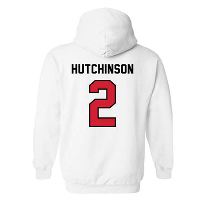 Western Kentucky - NCAA Football : K.D. Hutchinson - Classic Shersey Hooded Sweatshirt-1