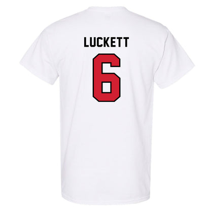 Western Kentucky - NCAA Baseball : Logan Luckett - Classic Shersey T-Shirt-1