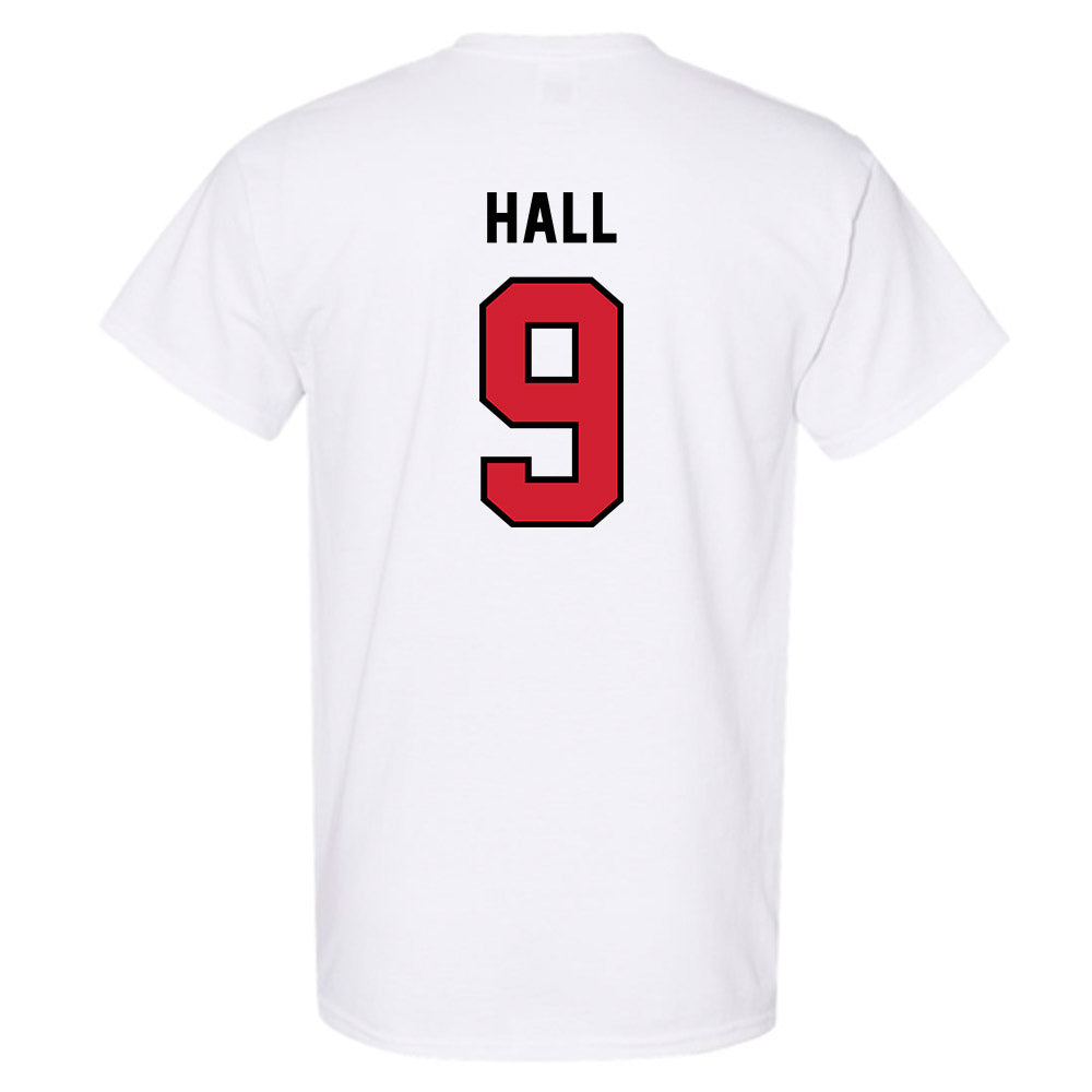Western Kentucky - NCAA Baseball : Dawson Hall - Classic Shersey T-Shirt-1
