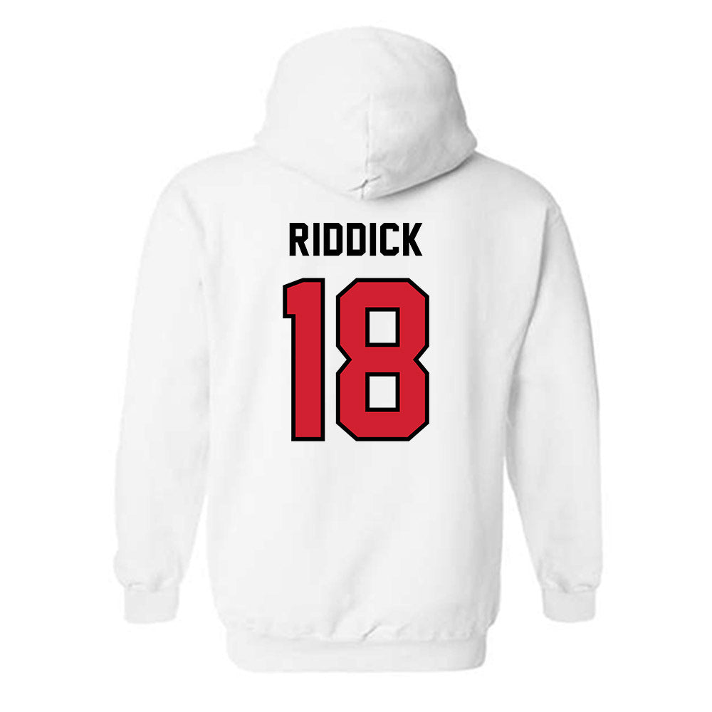 Western Kentucky - NCAA Women's Soccer : Mia Riddick - Classic Shersey Hooded Sweatshirt-1