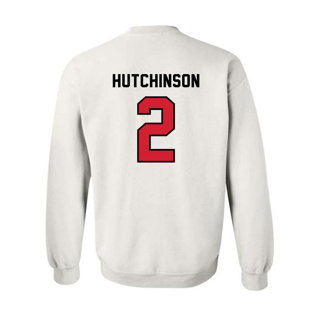 Western Kentucky - NCAA Football : K.D. Hutchinson - Classic Shersey Crewneck Sweatshirt-1