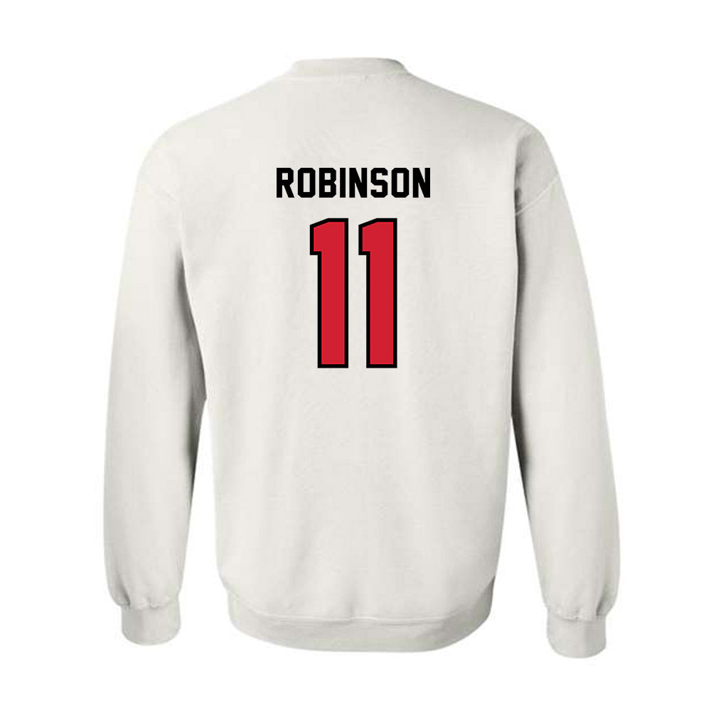 Western Kentucky - NCAA Football : Kent Robinson - Classic Shersey Crewneck Sweatshirt-1