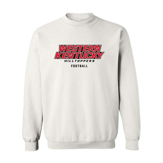 Western Kentucky - NCAA Football : Quincy Jenkins - Classic Shersey Crewneck Sweatshirt-0