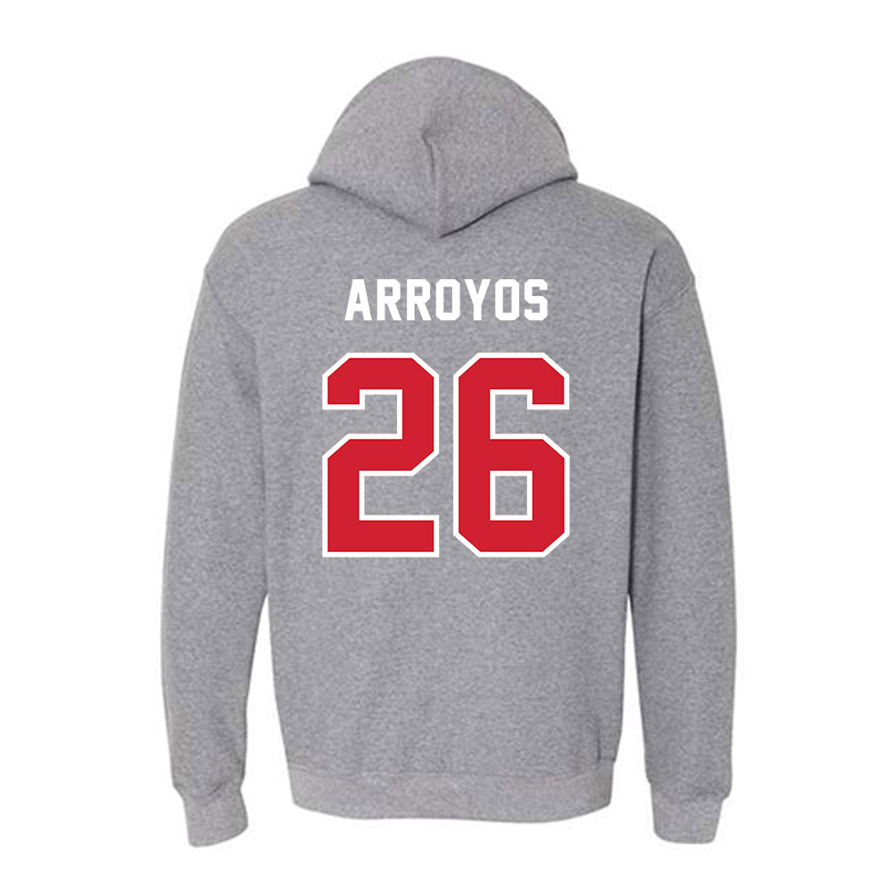 Western Kentucky - NCAA Baseball : Lane Arroyos - Classic Shersey Hooded Sweatshirt-1