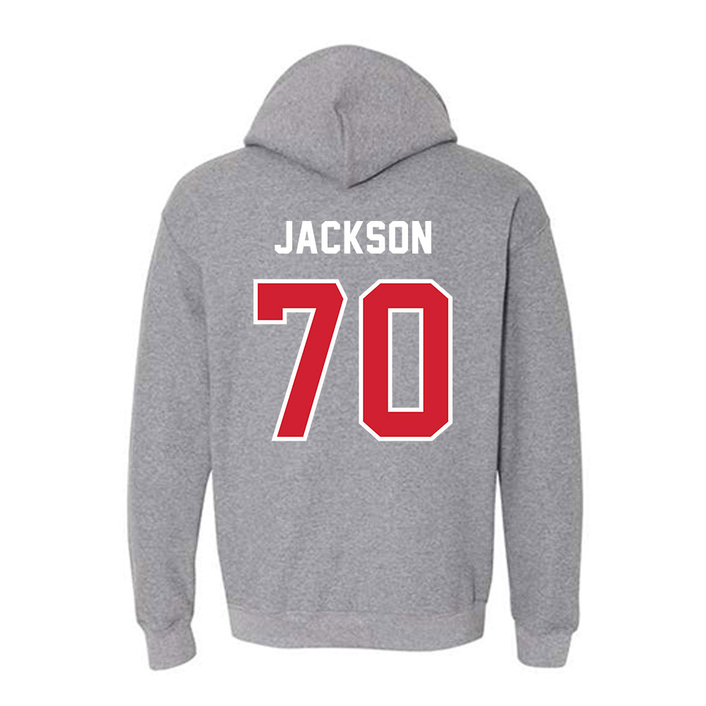 Western Kentucky - NCAA Football : Jemeil Jackson - Classic Shersey Hooded Sweatshirt-1