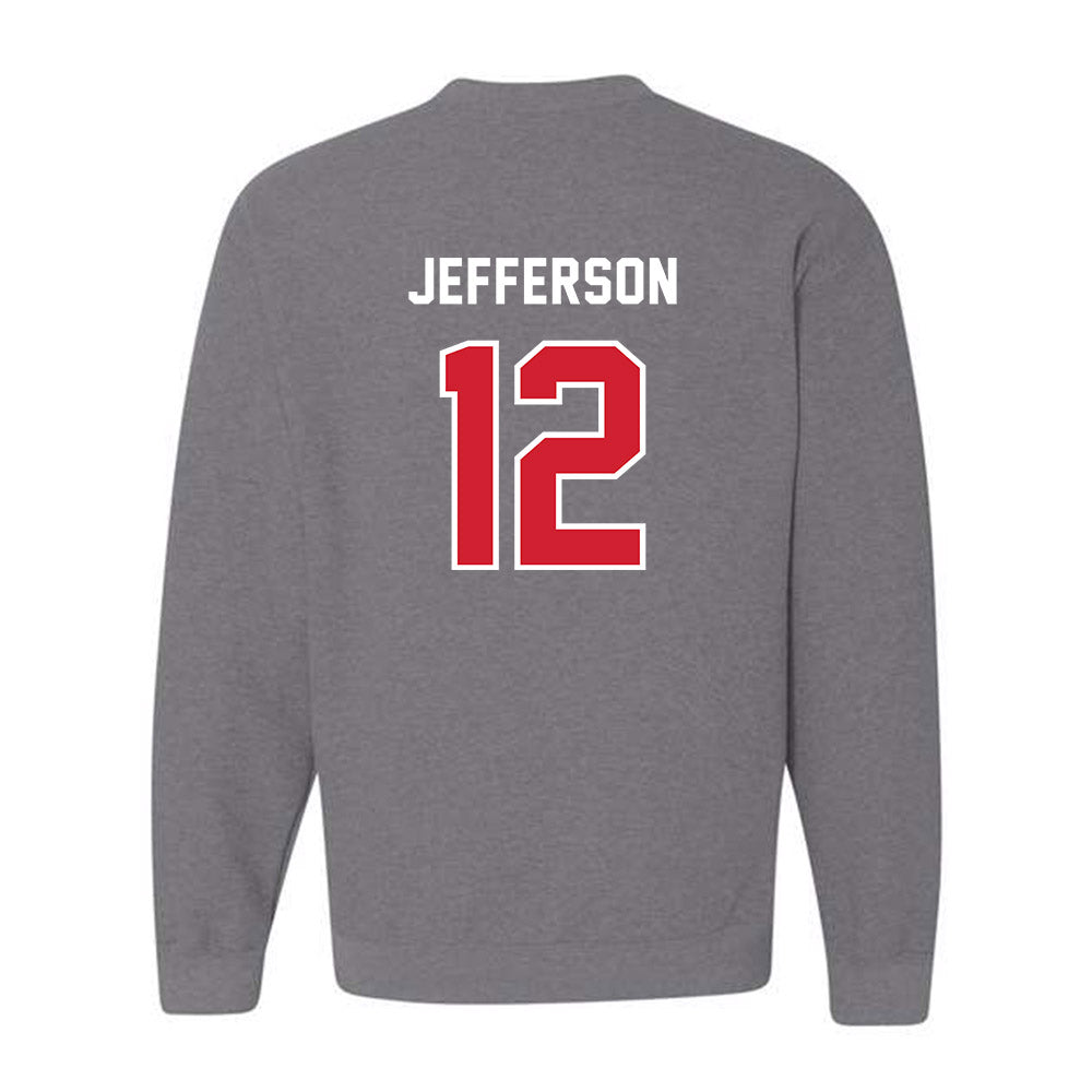 Western Kentucky - NCAA Football : Damari Jefferson - Classic Shersey Crewneck Sweatshirt-1