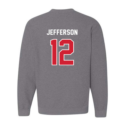 Western Kentucky - NCAA Football : Damari Jefferson - Classic Shersey Crewneck Sweatshirt-1