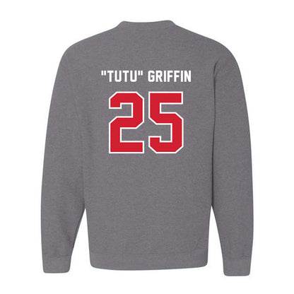Western Kentucky - NCAA Football : Xavion "Tutu" Griffin - Classic Shersey Crewneck Sweatshirt-1