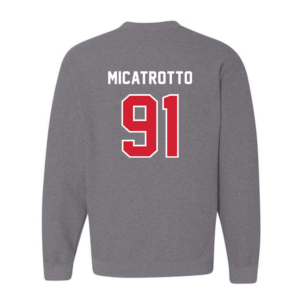 Western Kentucky - NCAA Football : Kaiaulu Micatrotto - Classic Shersey Crewneck Sweatshirt-1