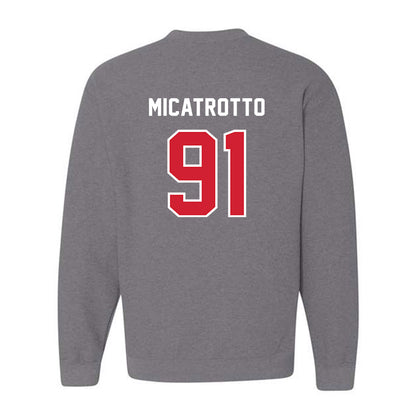 Western Kentucky - NCAA Football : Kaiaulu Micatrotto - Classic Shersey Crewneck Sweatshirt-1