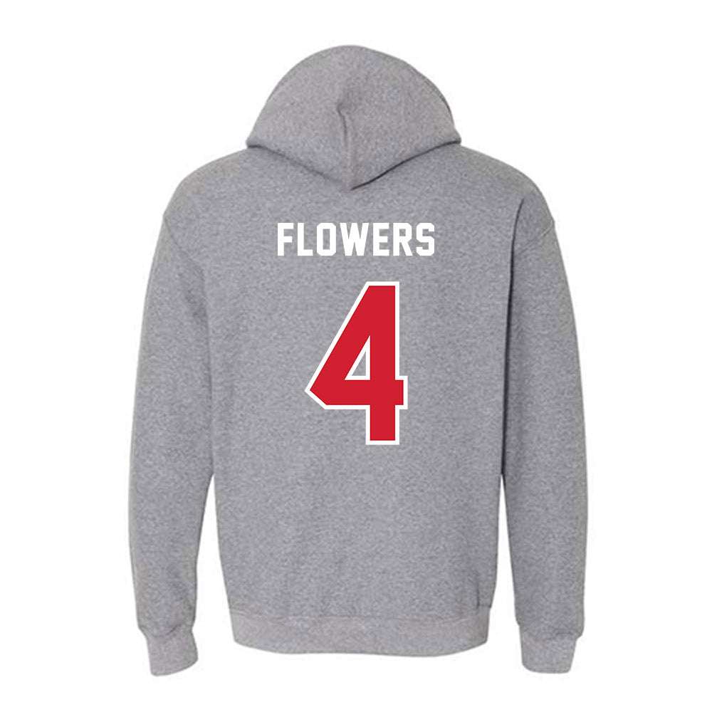 Western Kentucky - NCAA Football : Cameron Flowers - Classic Shersey Hooded Sweatshirt-1