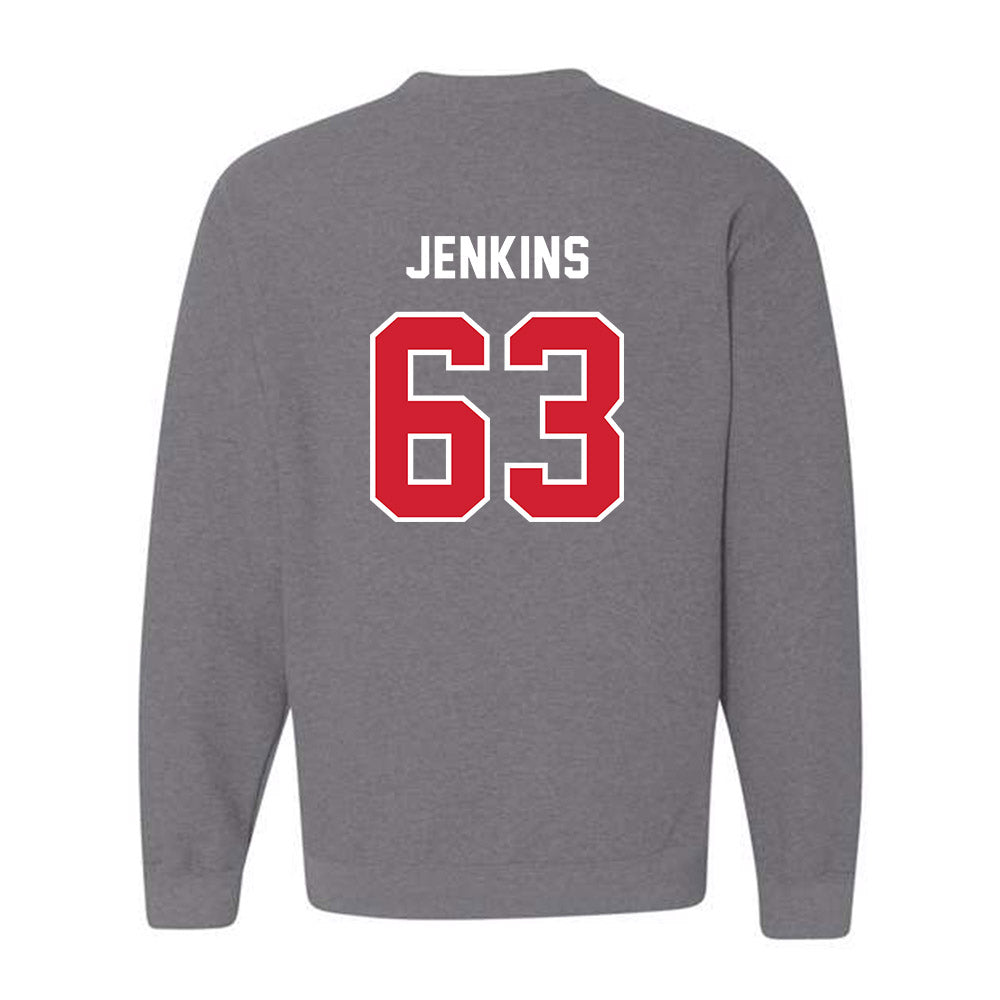 Western Kentucky - NCAA Football : Quincy Jenkins - Classic Shersey Crewneck Sweatshirt-1