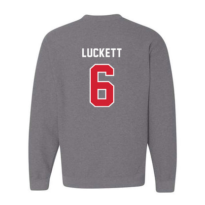 Western Kentucky - NCAA Baseball : Logan Luckett - Classic Shersey Crewneck Sweatshirt-1