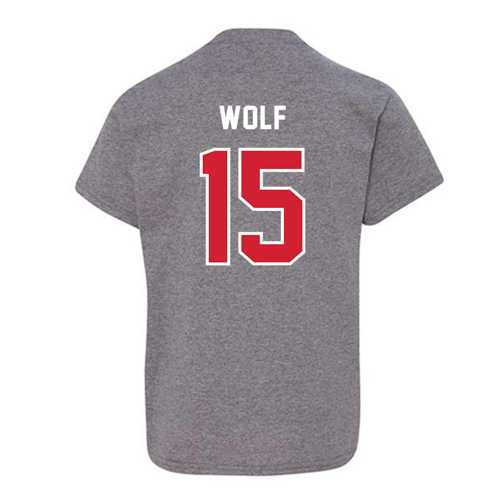 Western Kentucky - NCAA Football : Justin Wolf - Classic Shersey Youth T-Shirt-1