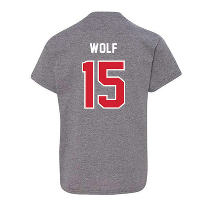 Western Kentucky - NCAA Football : Justin Wolf - Classic Shersey Youth T-Shirt-1