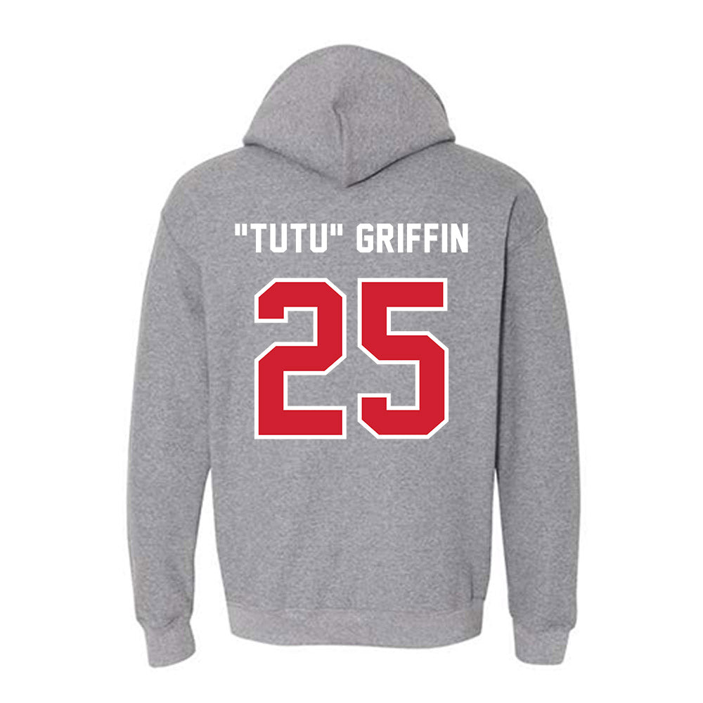 Western Kentucky - NCAA Football : Xavion "Tutu" Griffin - Classic Shersey Hooded Sweatshirt-1