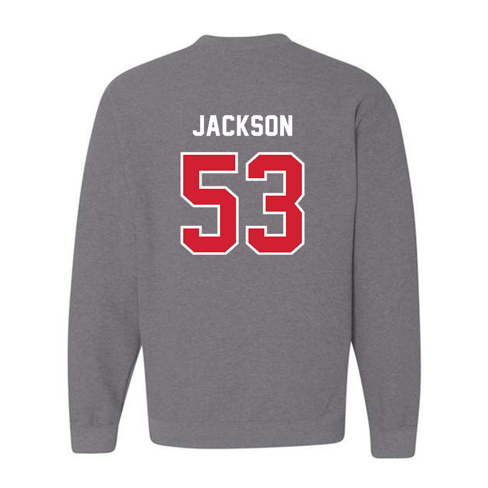 Western Kentucky - NCAA Football : Marshall Jackson - Classic Shersey Crewneck Sweatshirt-1