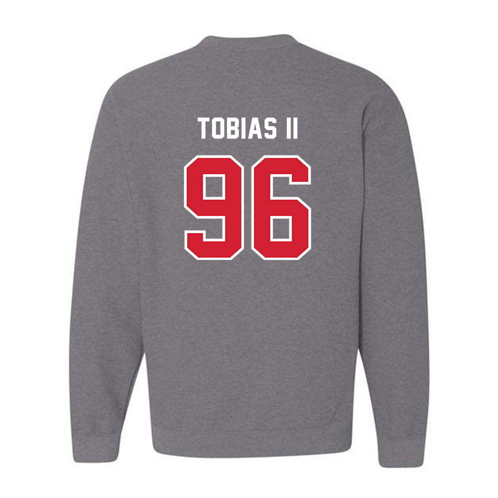 Western Kentucky - NCAA Football : Brandon Tobias II - Classic Shersey Crewneck Sweatshirt-1