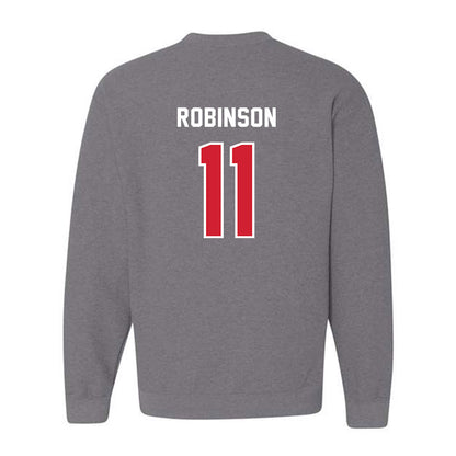 Western Kentucky - NCAA Football : Kent Robinson - Classic Shersey Crewneck Sweatshirt-1