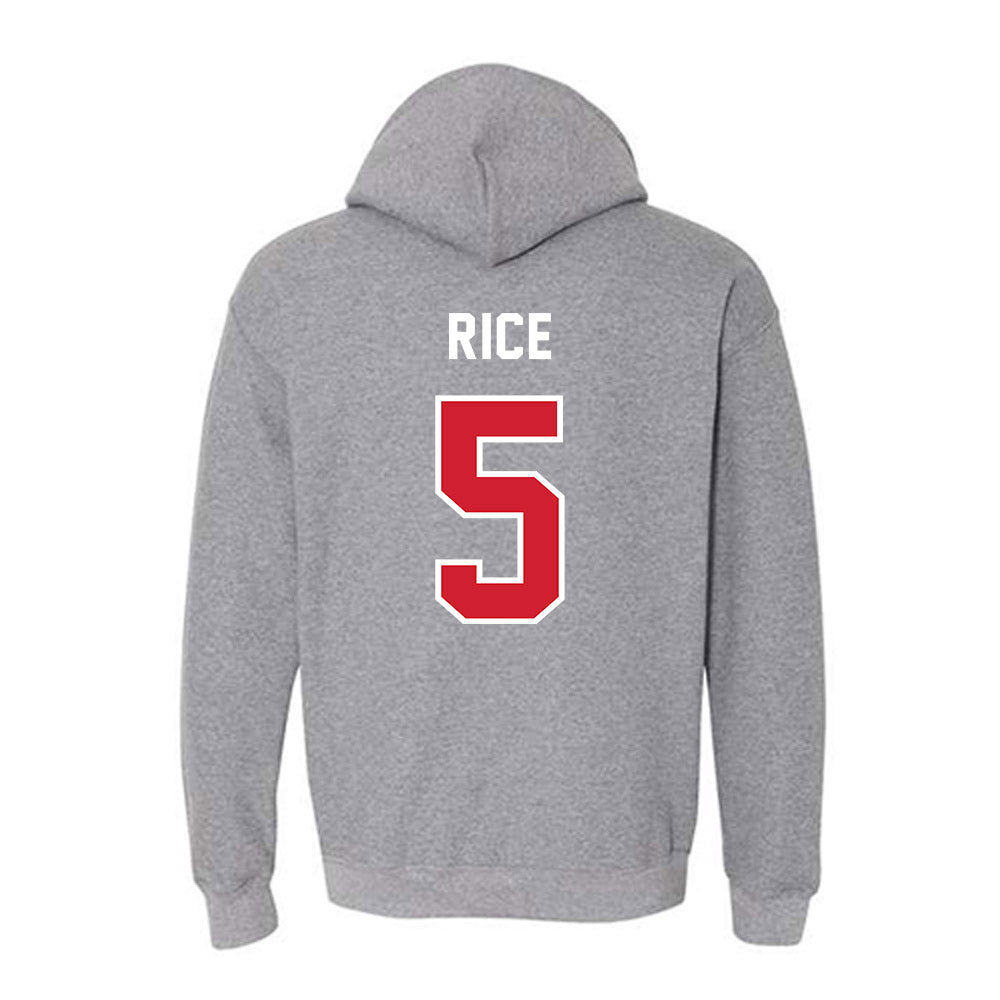 Western Kentucky - NCAA Women's Soccer : Ansley Rice - Classic Shersey Hooded Sweatshirt-1