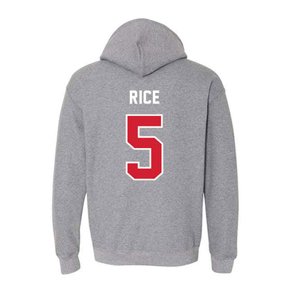Western Kentucky - NCAA Women's Soccer : Ansley Rice - Classic Shersey Hooded Sweatshirt-1