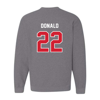 Western Kentucky - NCAA Football : Jordan Donald - Classic Shersey Crewneck Sweatshirt-1