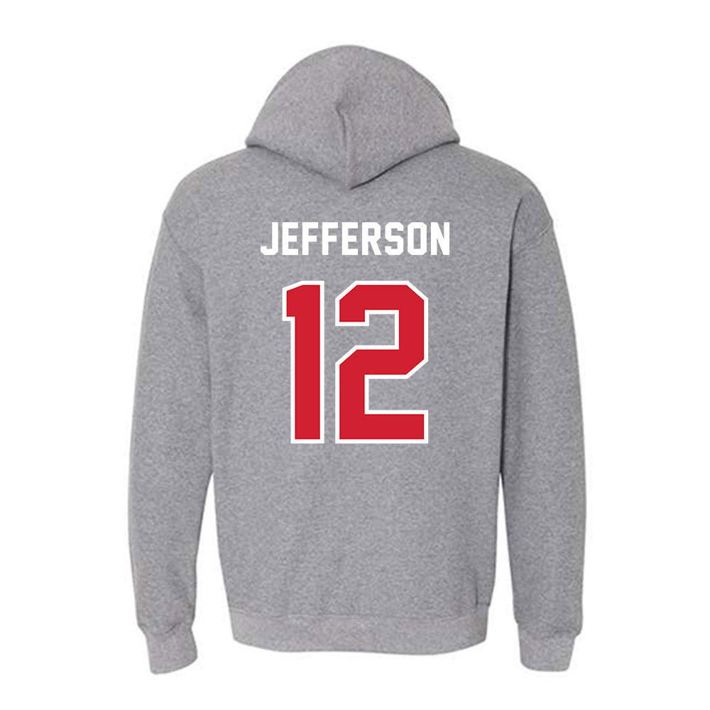 Western Kentucky - NCAA Football : Damari Jefferson - Classic Shersey Hooded Sweatshirt-1
