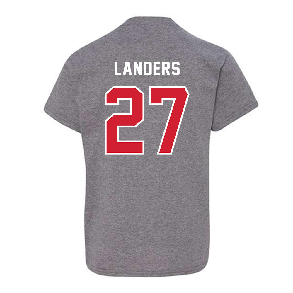 Western Kentucky - NCAA Football : Corey Landers - Classic Shersey Youth T-Shirt-1