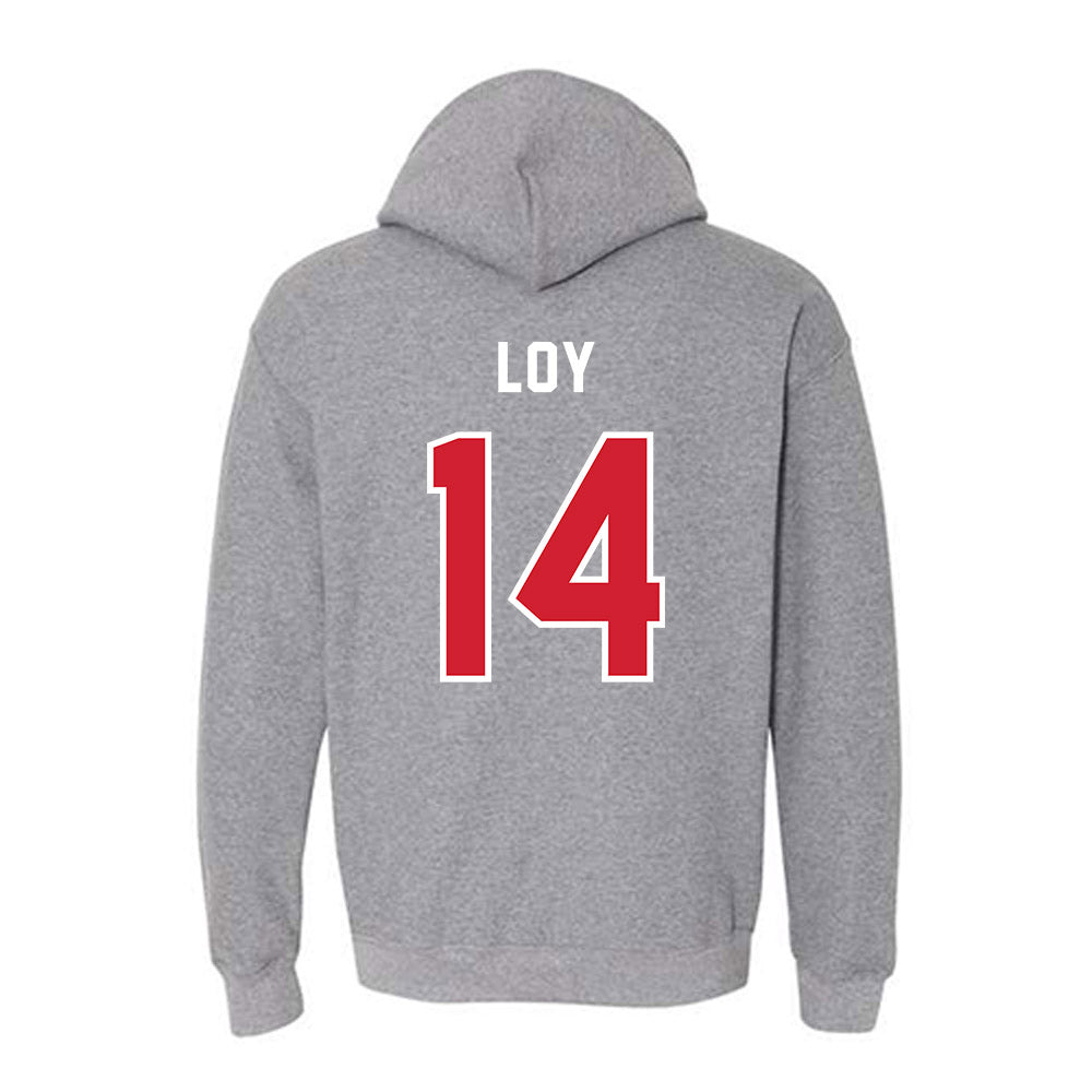 Western Kentucky - NCAA Football : Owen Loy - Classic Shersey Hooded Sweatshirt-1