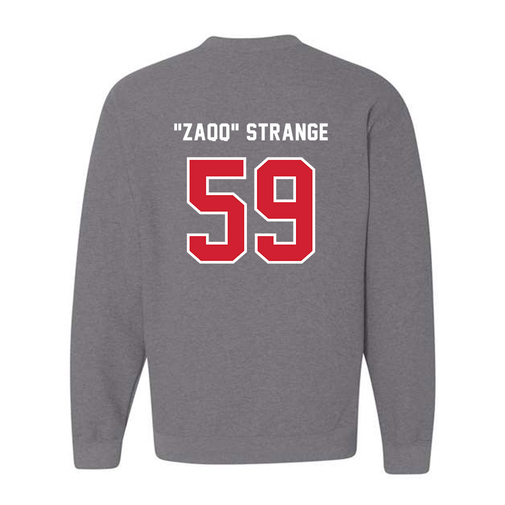 Western Kentucky - NCAA Football : Sharlandiin "Zaqq" Strange - Classic Shersey Crewneck Sweatshirt-1