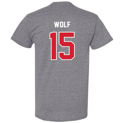 Western Kentucky - NCAA Football : Justin Wolf - Classic Shersey T-Shirt-1